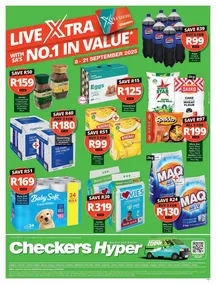 Checkers Hyper Gauteng, Brits, Klerksdorp, Limpopo, Mpumalanga, North West, Potchefstroom & Rustenburg : Live Xtra (08 September - 21 September 2025)