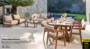 Etvaal 4 Piece Saligna Dining Set