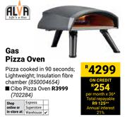 Alva Gas Pizza Oven