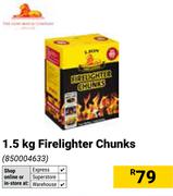 Firelighter Chunks 1.5Kg