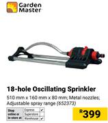 Garden Master 18 Hole Oscillating Sprinkler