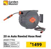 Garden Master 20m Auto Rewind Hose Reel