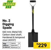 Lasher No.2 Digging Spade
