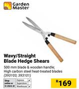 Garden Master Wavy/Straight Blade Hedge Shears