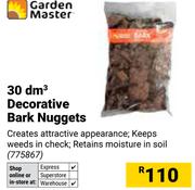  Garden Master 30dm3 Decorative Bark Nuggets