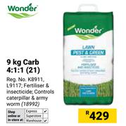 Wonder Carb 4:1:1 (21)-9Kg