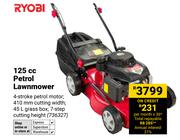 Ryobi 125cc Petrol Lawnmower 736327