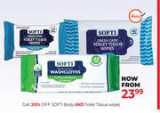 Softl Body & Toilet Tissue Wipes