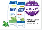 Head & Shoulders Anti Dandruff Shampoo Assorted-400ml