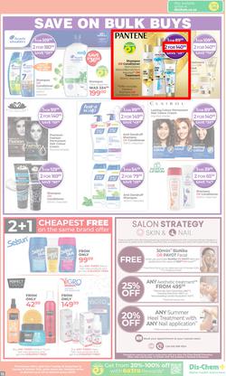 Dis-Chem : Summer Savings (16 September - 19 October 2025), page 15