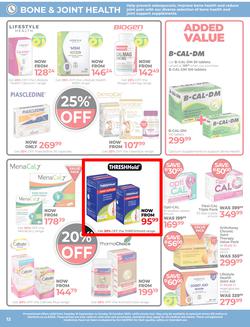 Dis-Chem : Healthy Living (16 September - 19 October 2025), page 12