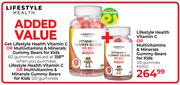 Lifestyle Health Vitamin C Or Multivitamins & Minerals Gummy Bears For Kids 120 Gummies