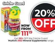 Creche Guard Multivit & Mineral Supplements Range