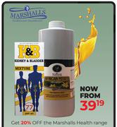 Marshalls Health Range-Each