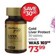 Dis Chem Gold Liver Protect 30 Tablets