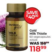 Dis Chem Gold Milk Thistle 60 Vegecapsules