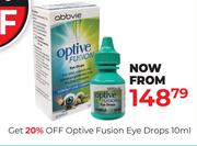 Optive Fusion Eye Drops-10ml