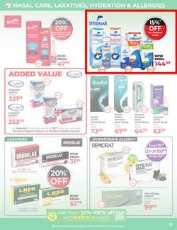 Dis-Chem : Healthy Living (16 September - 19 October 2025), page 27