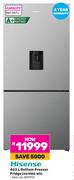 Hisense 463L Bottom Freezer Fridge H610BS-WD