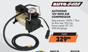 Autogear 12V Mini Air Compressor PU07