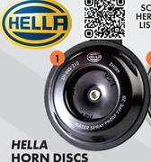 Hella Horn Discs 12V S70 3AL-012588-001