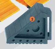 Autogear Wheel Chocks Single WCK02