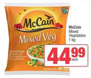 McCain Mixed Vegetables-1Kg Each