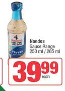 Nando's Sauce Range-250ml/265ml Each