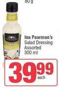 Ina Paarman's Salad Dressing Assorted-300ml Each