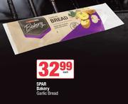 Spar Bakery Garlic Bread-Each