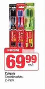 Colgate Toothbrushes 2 Pack-Each
