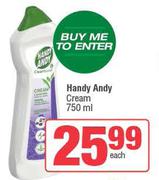 Handy Andy Cream-750ml Each