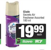 Glade Secrets Air Freshener Assorted-180ml Each