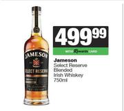 Jameson Select Reserve Irish Whisky-750ml Each