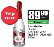 Annabelle Cuvee Sparkling Wine (Incl.Non Alcoholic)-750ml Each