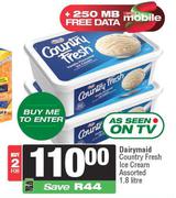 Dairymaid Country Fresh Ice Cream Assorted-For 2 x 1.8L