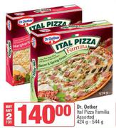 Dr.Oetker Ital Pizza Familia Assorted-For 2 x 424g-544g