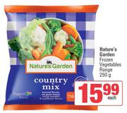 Nature's Garden Frozen Vegetables Range-250g Each