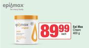 Epi Max Cream-400g Each