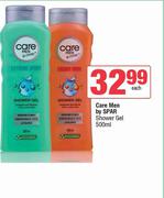 Care Men By Spar Shower Gel-500ml Each