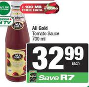 All Gold Tomato Sauce-700ml