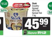Stork Country Spread 40% Fat Spread Tub-1Kg 
