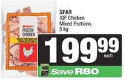 Spar IQF Chicken Mixed Portions-5kg