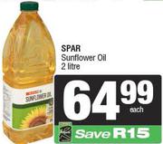 Spar Sunflower Oil-2ltr
