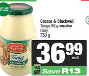 Crosse & Blackwell Tangy Mayonnaise Only-750g