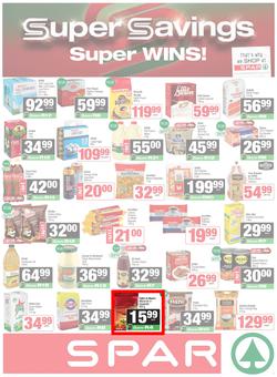 SPAR & SUPERSPAR Western Cape : Super Savings (23 September - 07 October 2025), page 1