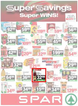 SPAR & SUPERSPAR Western Cape : Super Savings (23 September - 07 October 2025), page 1