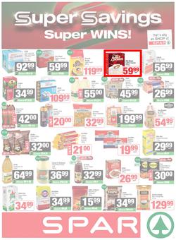SPAR & SUPERSPAR Western Cape : Super Savings (23 September - 07 October 2025), page 1