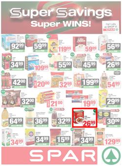 SPAR & SUPERSPAR Western Cape : Super Savings (23 September - 07 October 2025), page 1