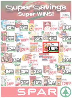 SPAR & SUPERSPAR Western Cape : Super Savings (23 September - 07 October 2025), page 1